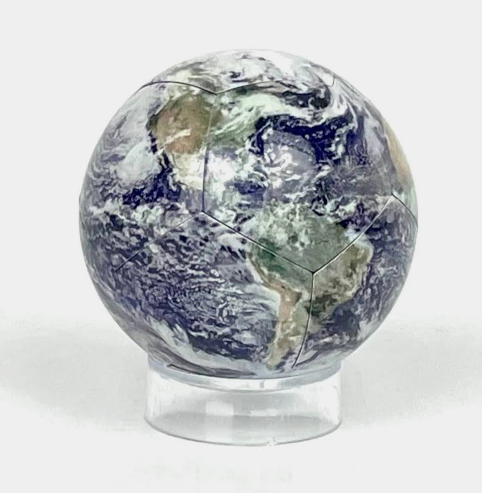 Real View of Earth Globe - Special Day Customization Available