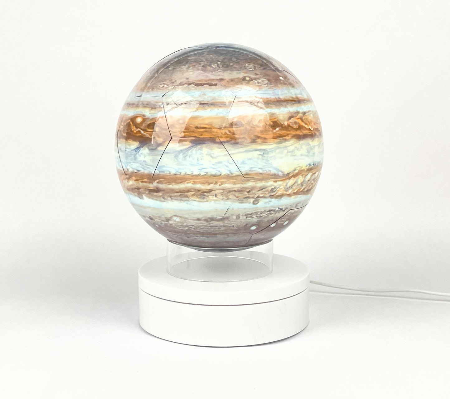 Rotating Base for 7" Snapspheres Globe (Black or White)