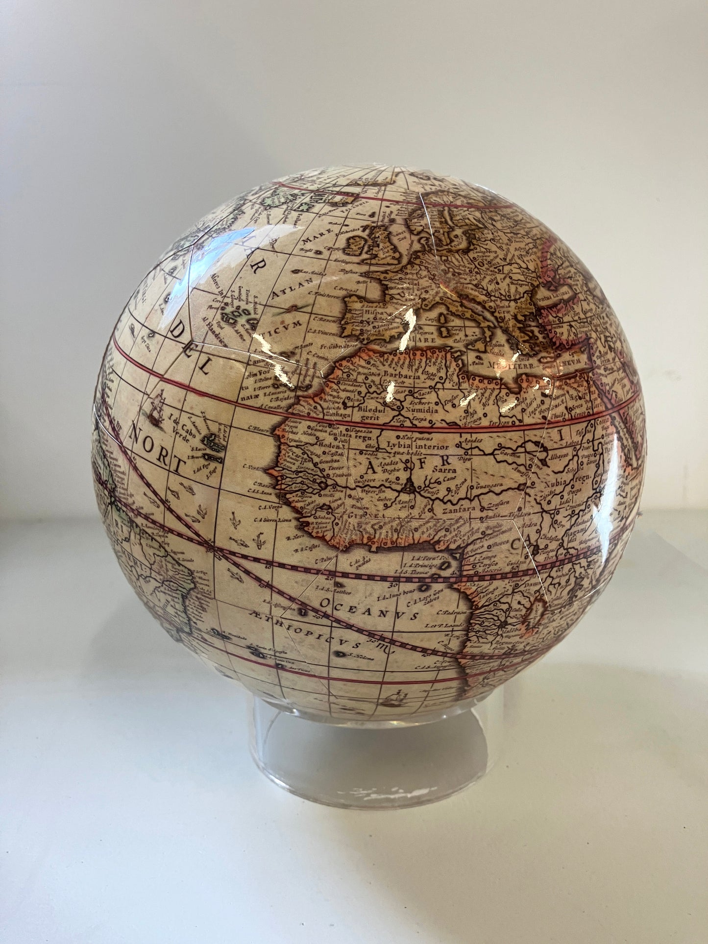 Earth - Antique Globe