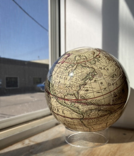 Earth - Antique Globe