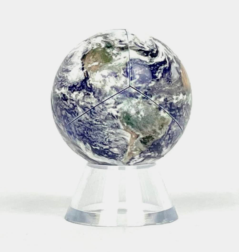 Real View of Earth Globe - Special Day Customization Available