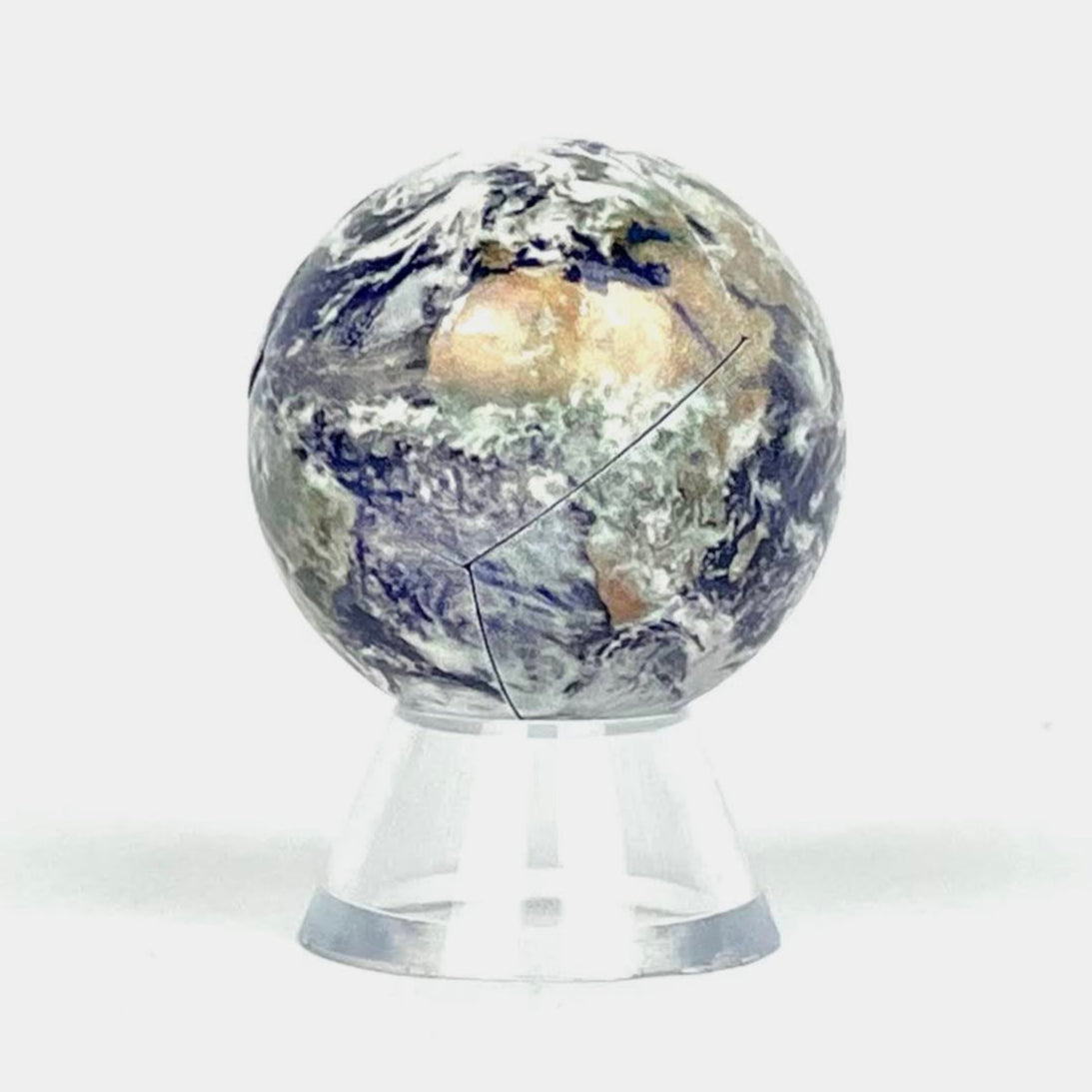Real View of Earth Globe - Special Day Customization Available