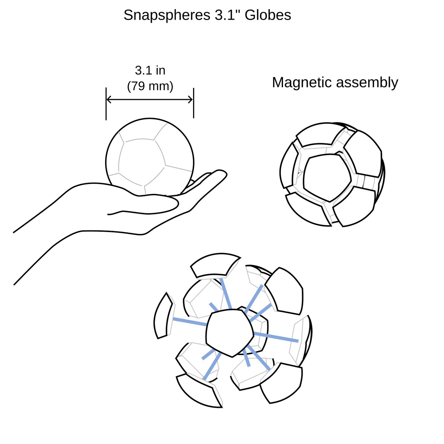 PREORDER 3.1-inch Globe (expected July)