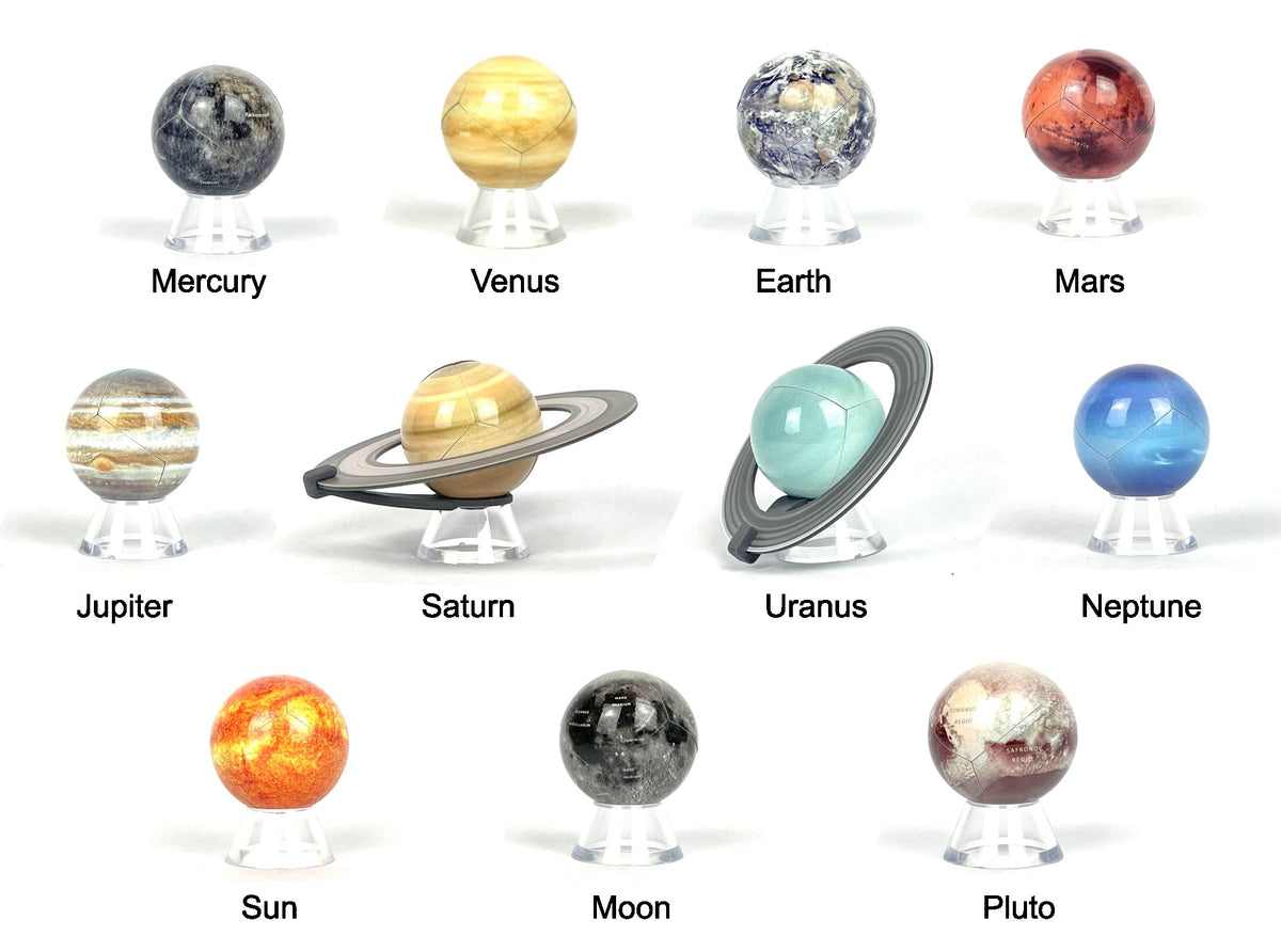 Bundle - Inner Planets (4) - Magnetic Mini globes