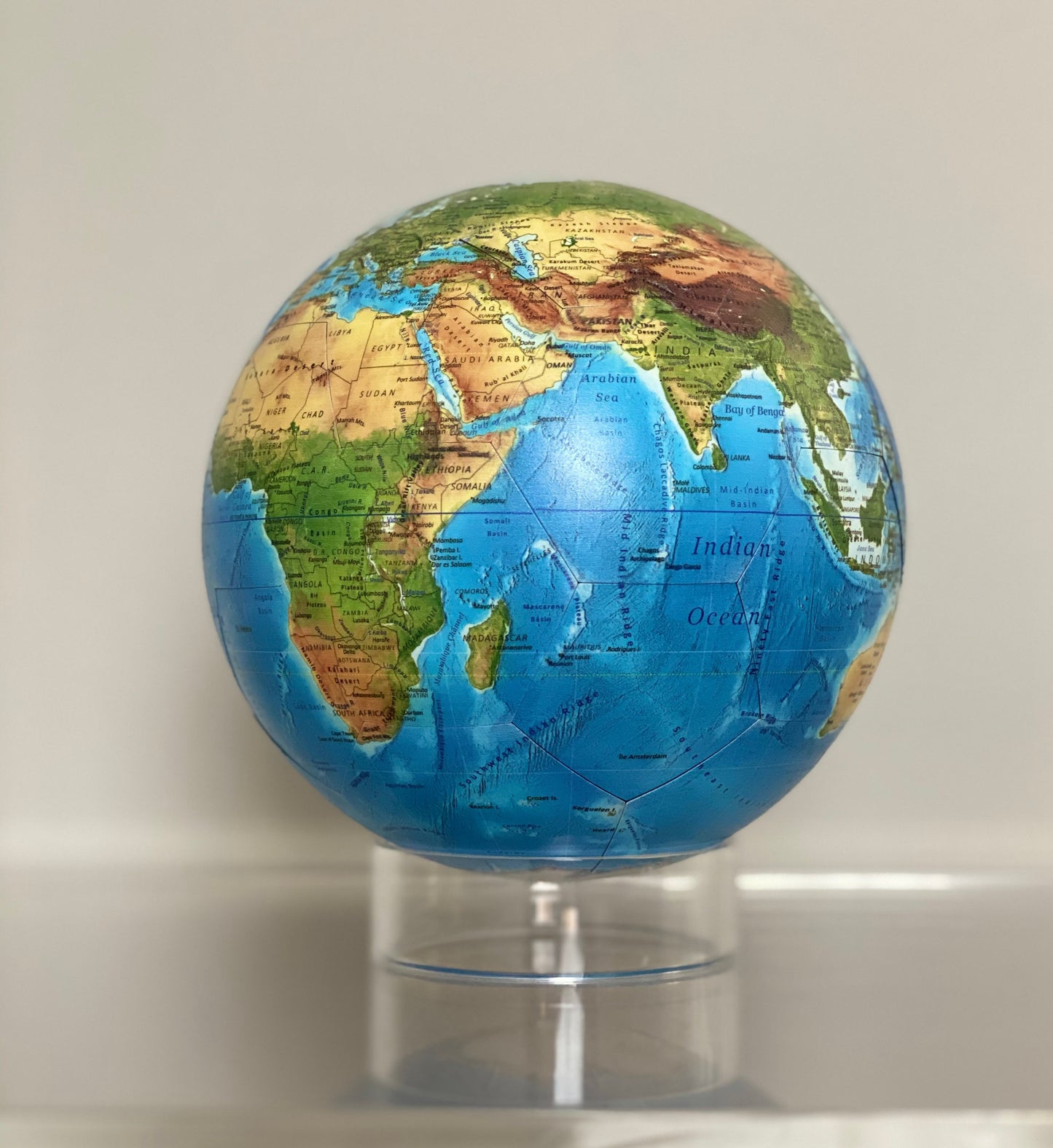 Classic Relief Map Globe - 7.3"